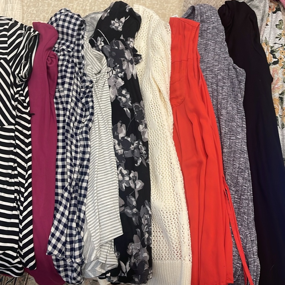Maternity Tops Bundle Lot 10 Pieces Motherhood Maternity